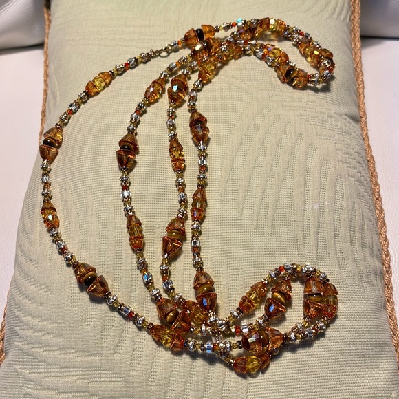 Fantastic XL Authentic Swarovski Long beaded Crystal Necklace NEW $1800 - Picture 8 of 16